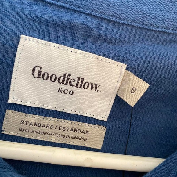 Good Fellow Blue Men's Polo Shirt - Picture 4 of 6
